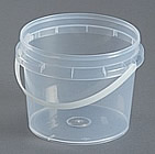 800ml Clear Pail Base, honey bucket