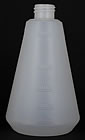 500ml Conical Bottle Embossed