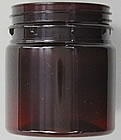 200ml Round Amber Bottle